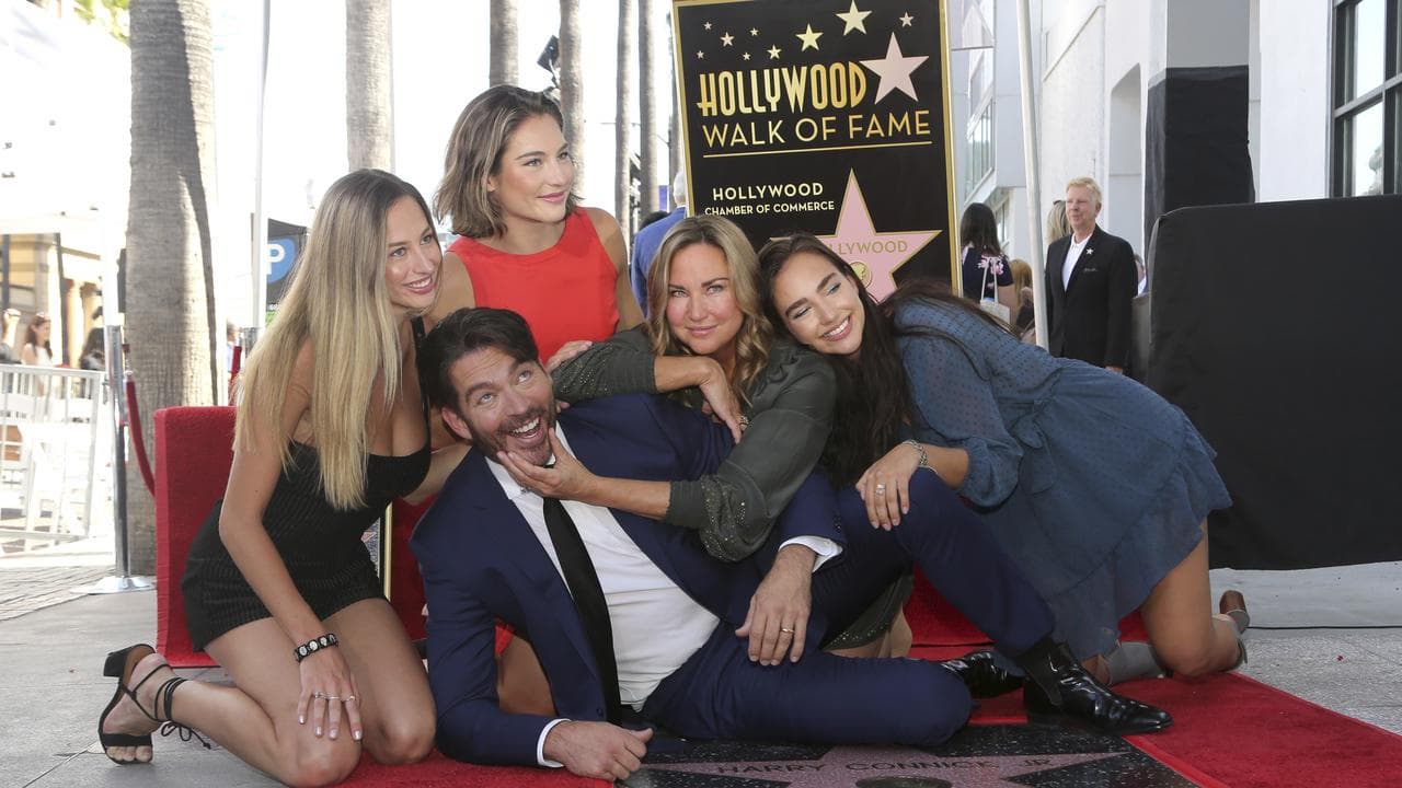 Harry Connick Jnr and family