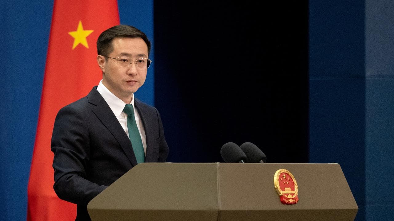 China's Foreign Ministry spokesperson Lin Jian