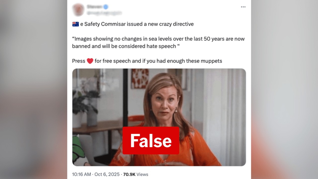 A screenshot of a tweet.