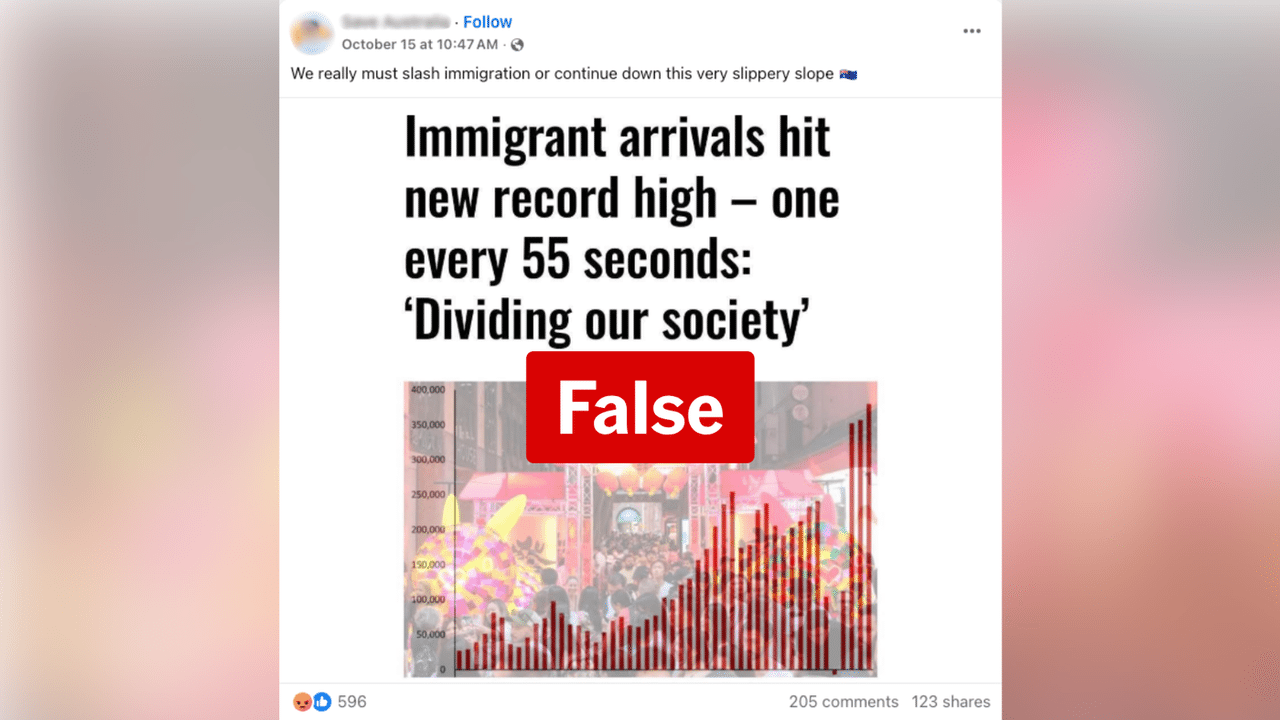 A screenshot of a Facebook post.