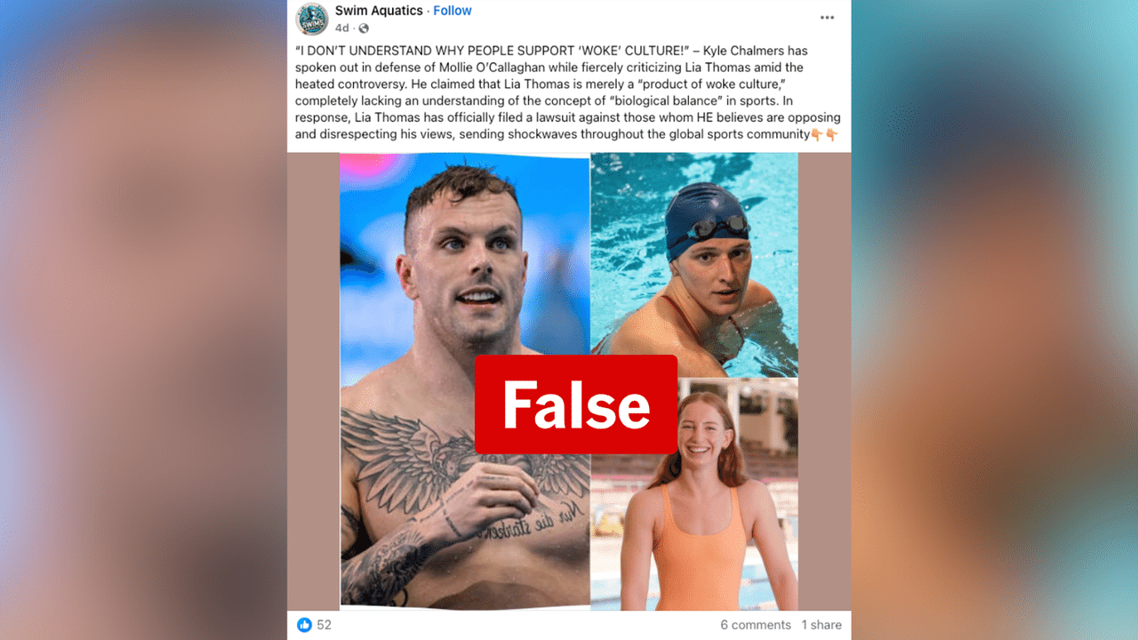 A screenshot of a Facebook post.