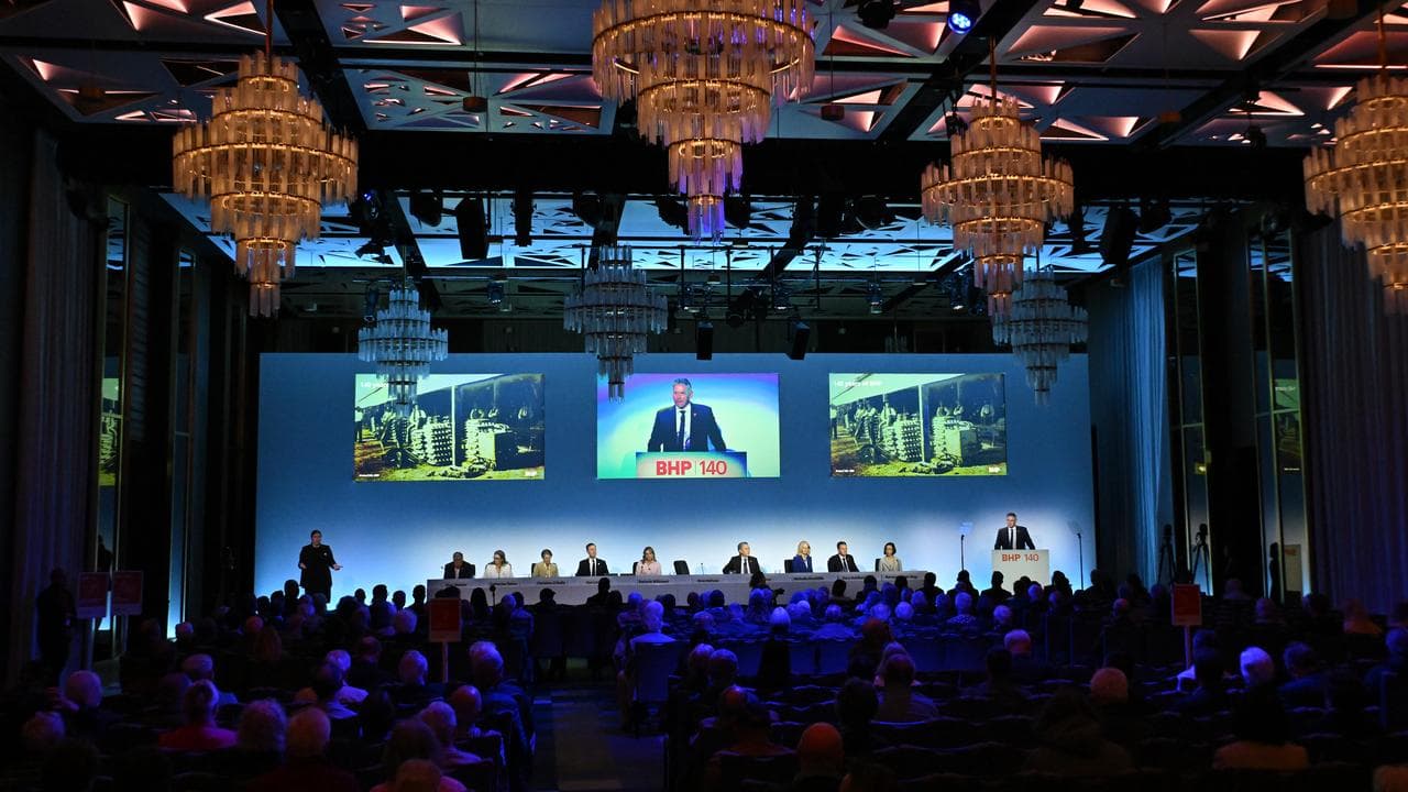 the BHP annual general meeting