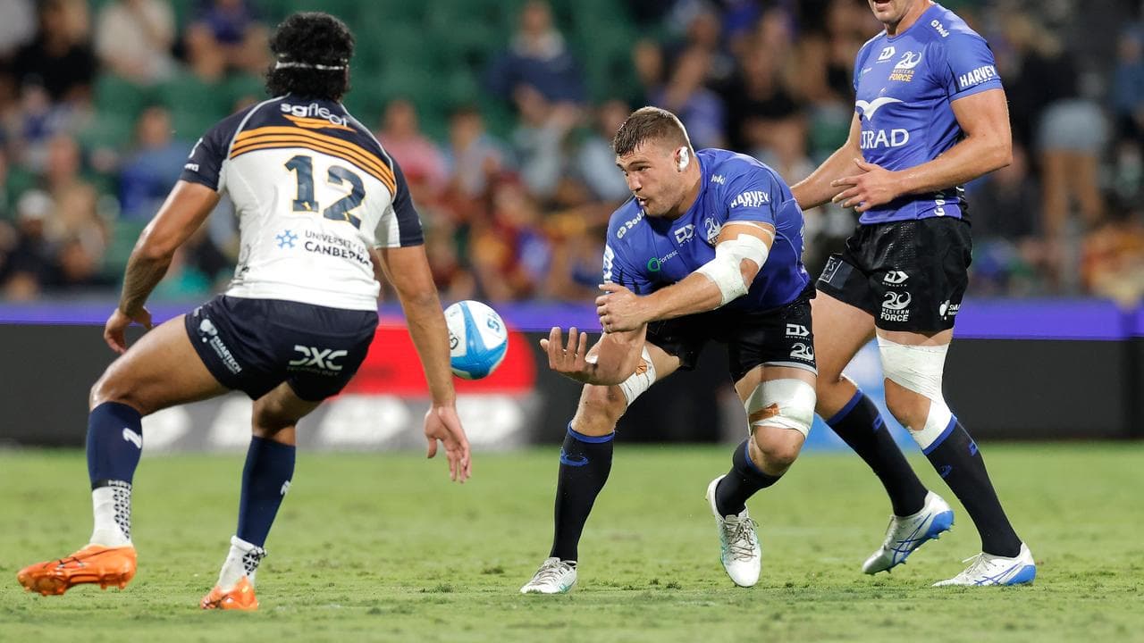 Western Force flanker Nick Champion de Crespigny