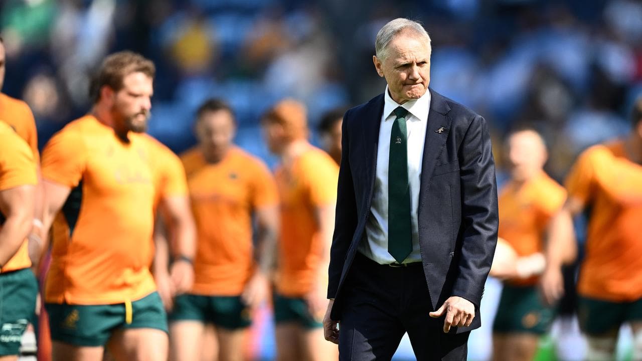 Wallabies coach Joe Schmidt