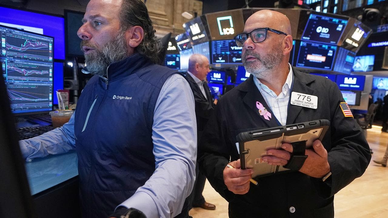 The floor of the New York Stock Exchange