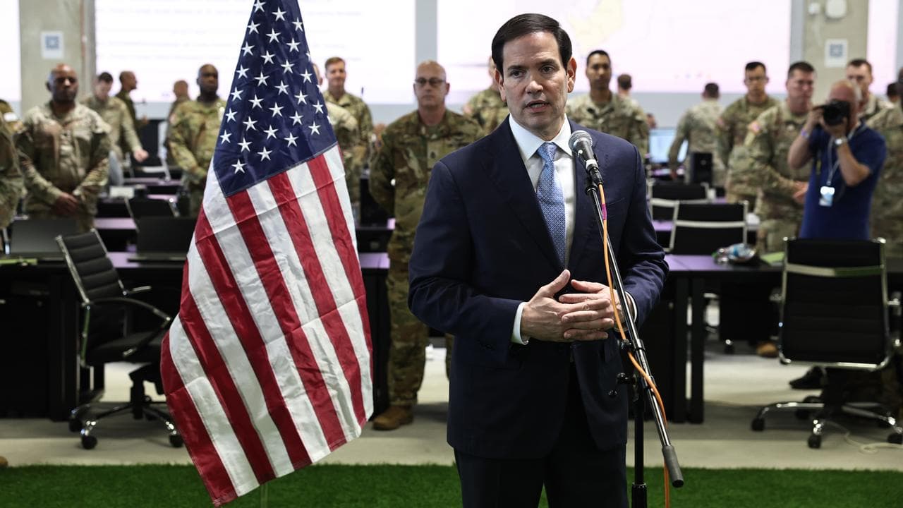US Secretary of State Marco Rubio