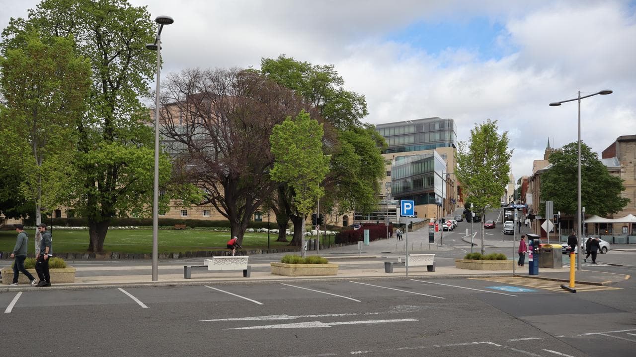 The Morrison Street car park area at Hobart's waterfront