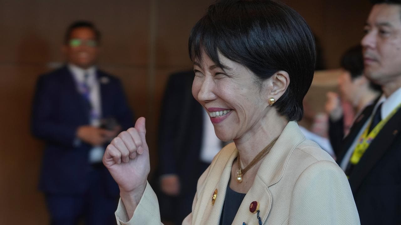 Japan's Prime Minister Sanae Takaichi