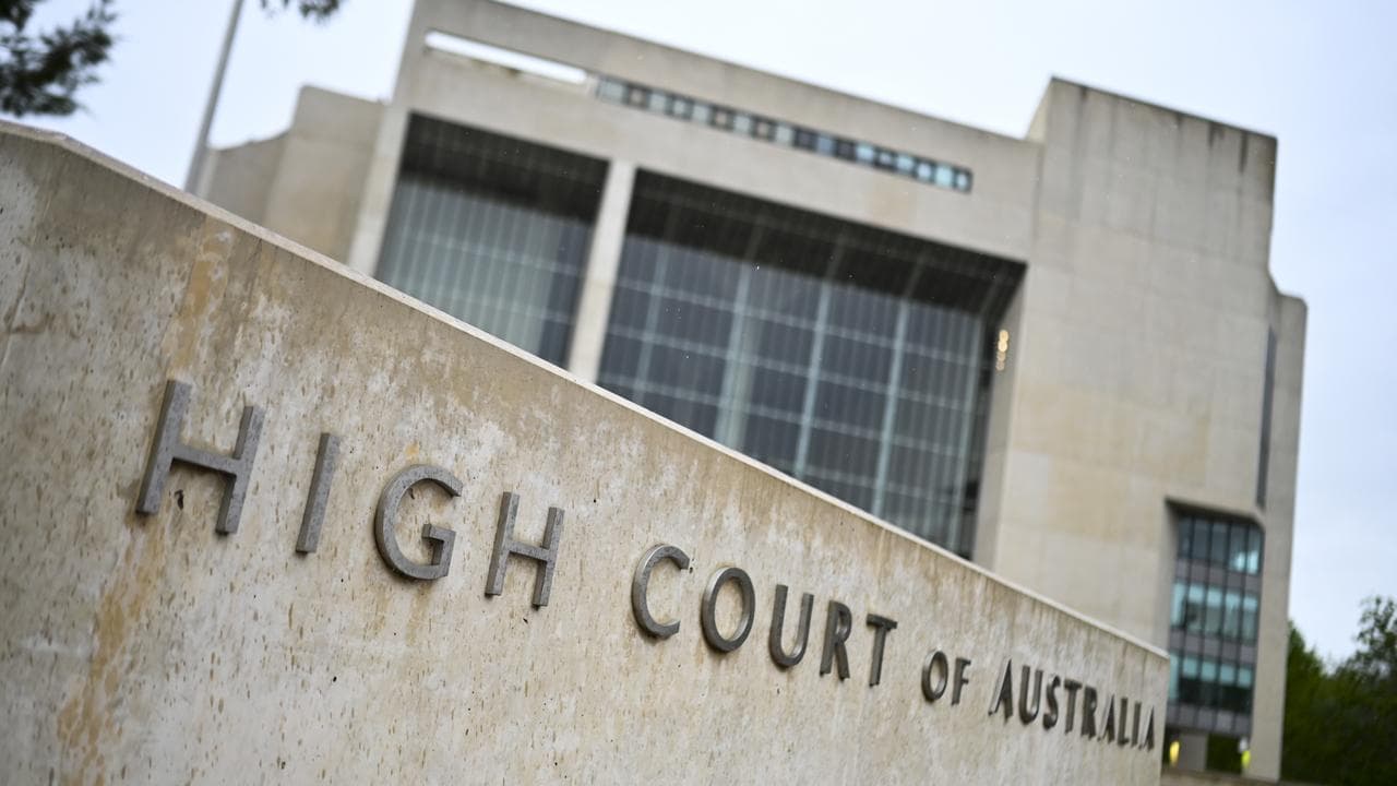A general view of the High Court of Australia (file image)