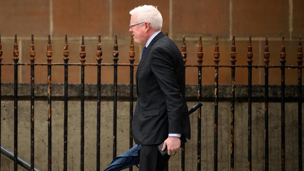 Gareth Ward arrives at court (file image)