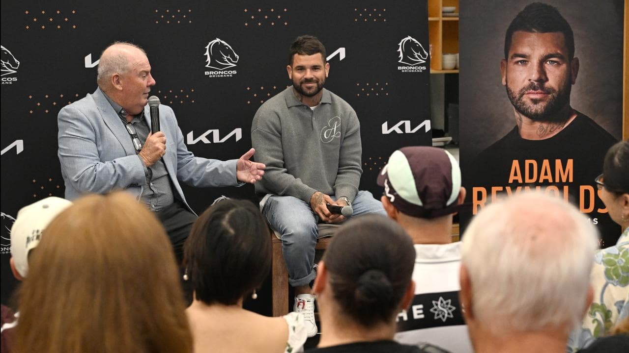Adam Reynolds and manager Steve Gillis.