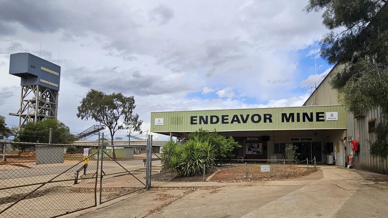 Endeavor Zinc And Lead Mine in Cobar