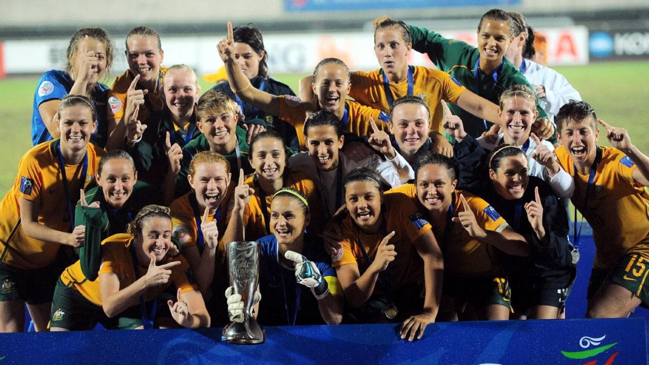 Celebrating Matildas.
