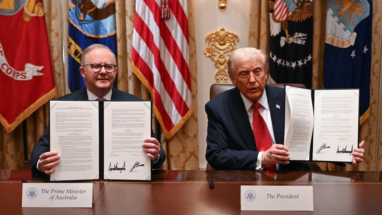 Anthony Albanese and Donald Trump