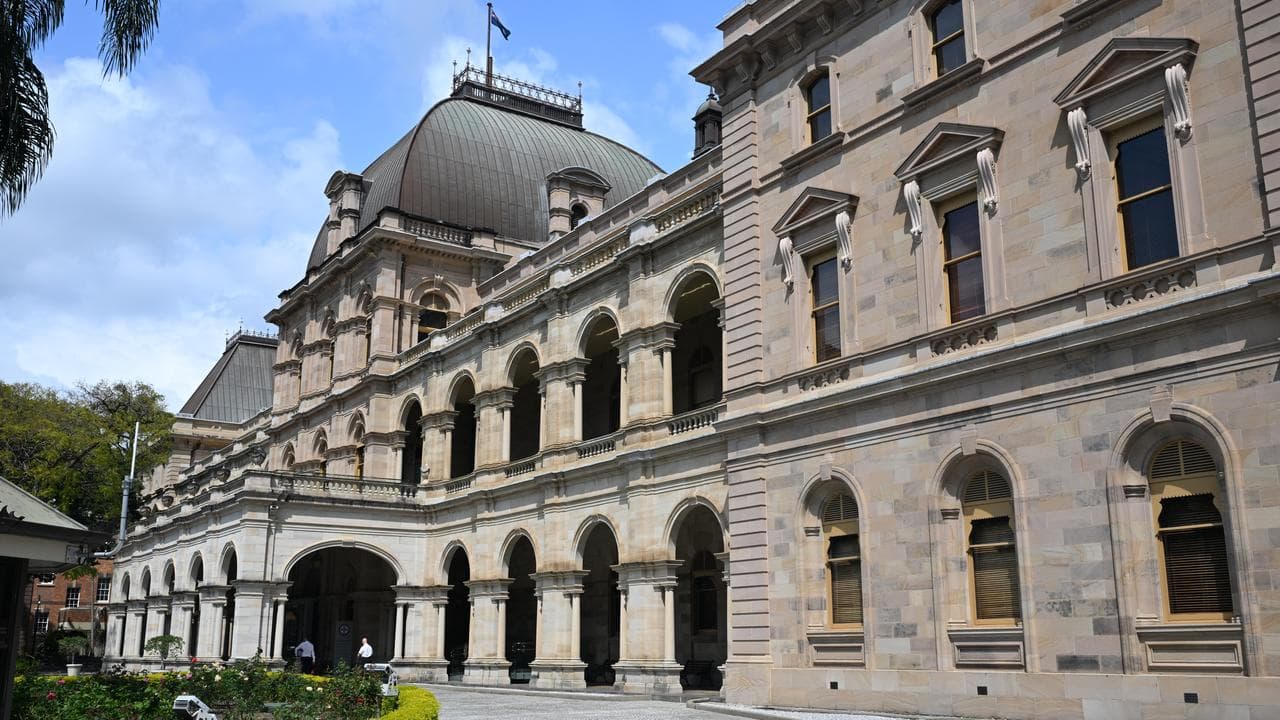 A general view of Queensland Parliament House