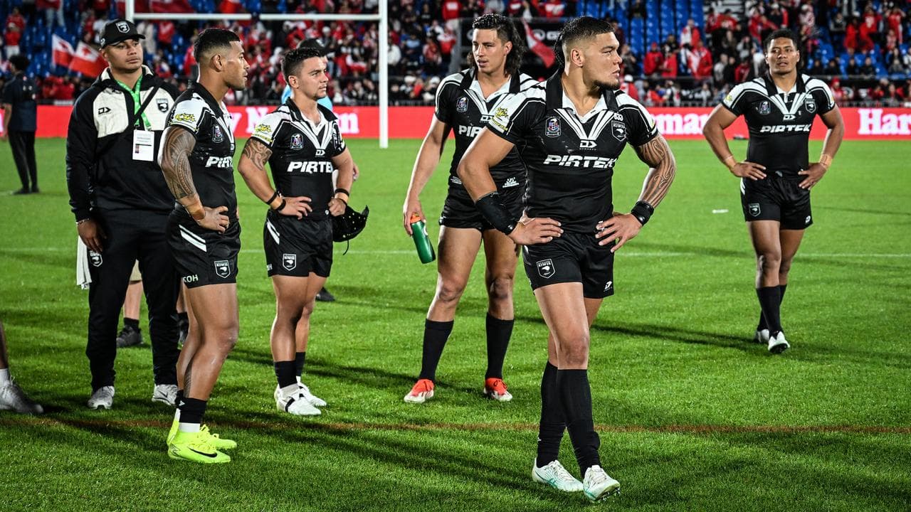 New Zealand players reflect on their loss to Tonga