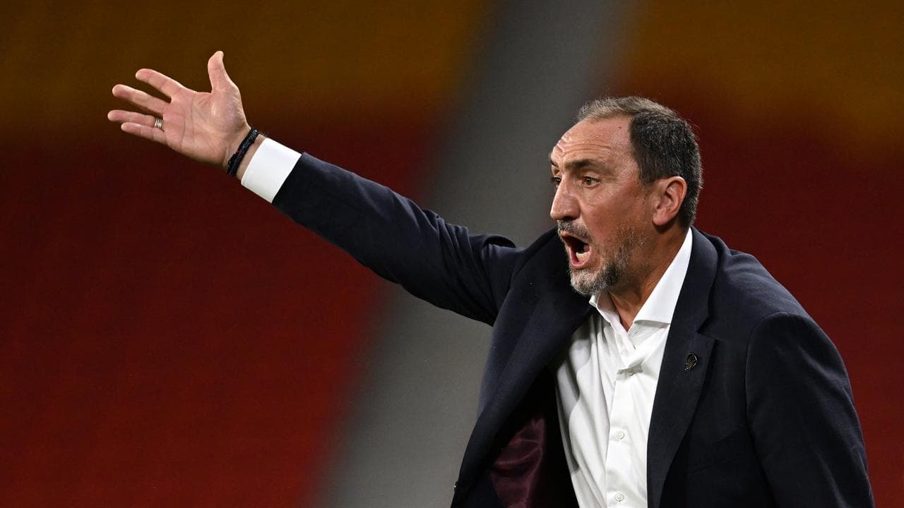 Roar coach Michael Valkanis