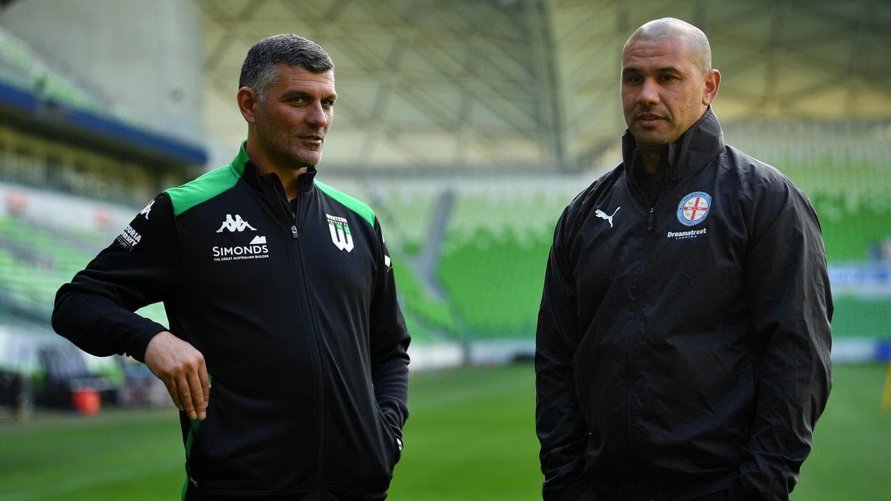 (L-R) John Aloisi and Patrick Kisnorbo.