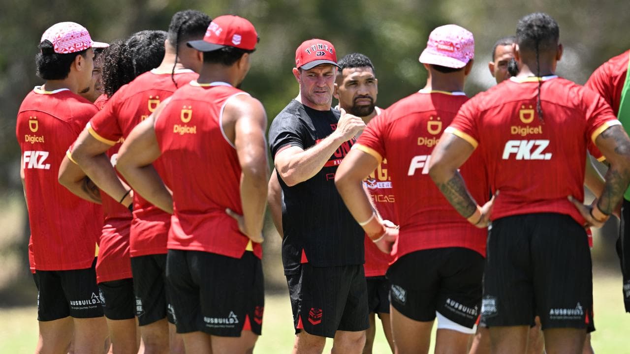 Tonga coach Kristian Woolf