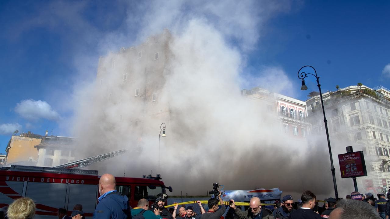 The medieval tower Torre dei Conti