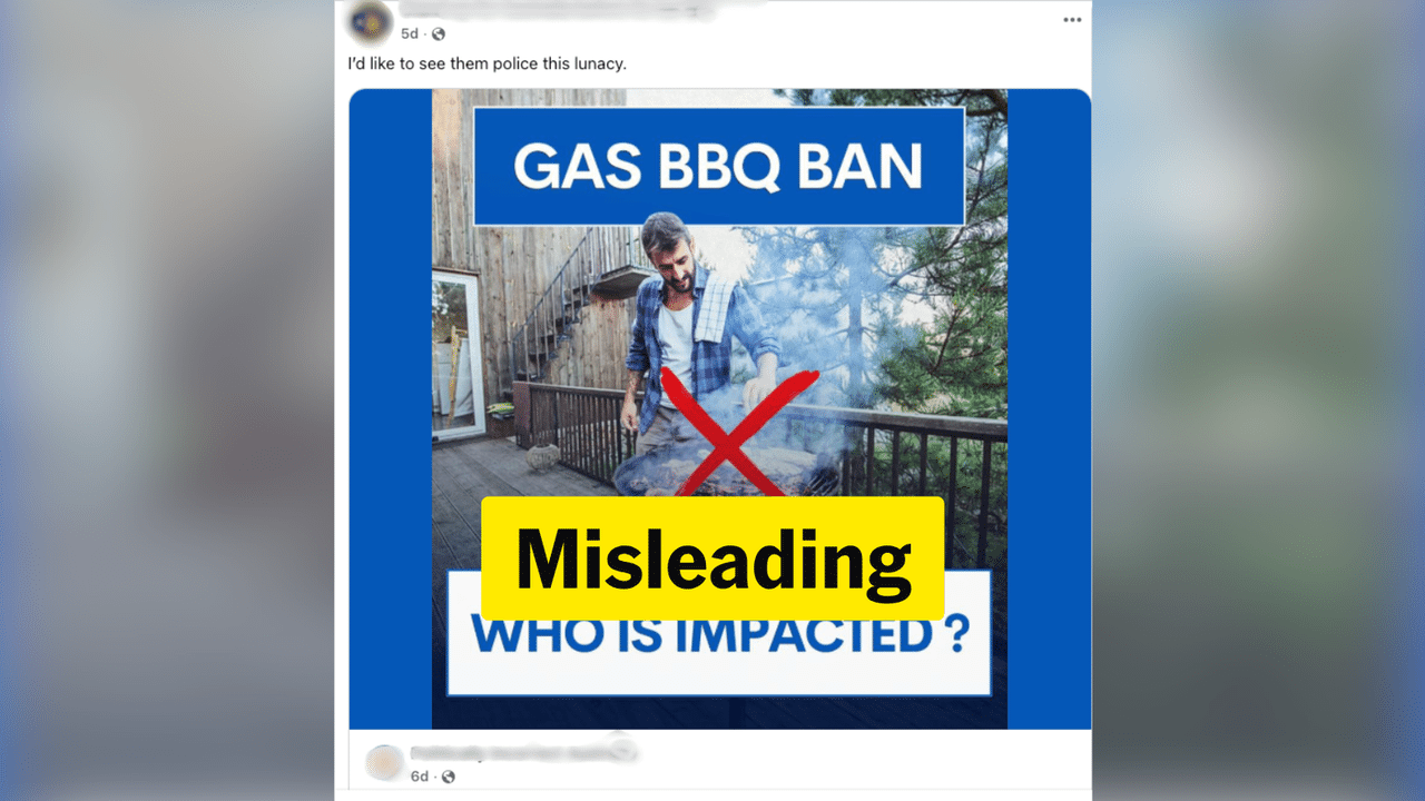 A screenshot of a Facebook post.