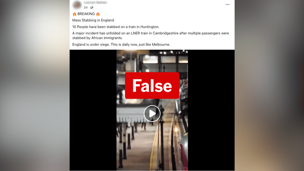 A screenshot of a Facebook post.