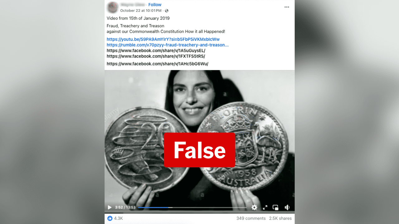 A screenshot of a Facebook post.