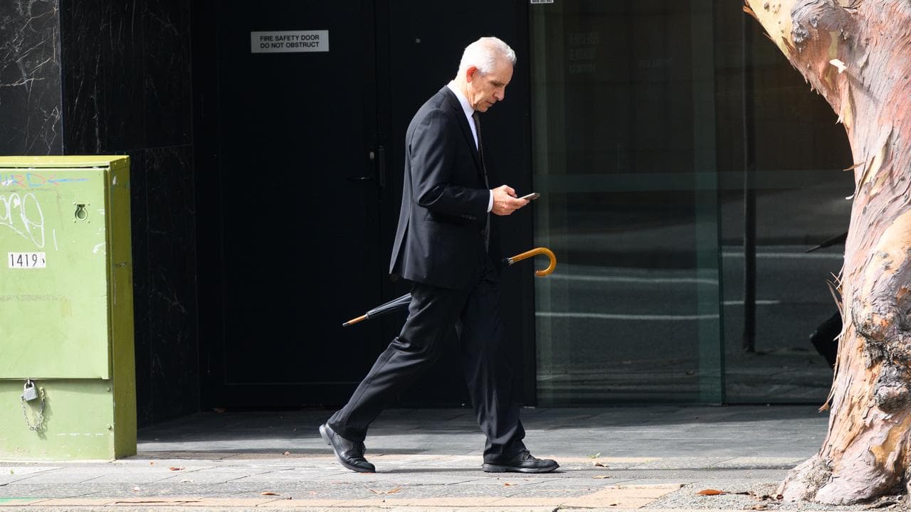 Steven Goldberg arrives at Parramatta District Court (file image)