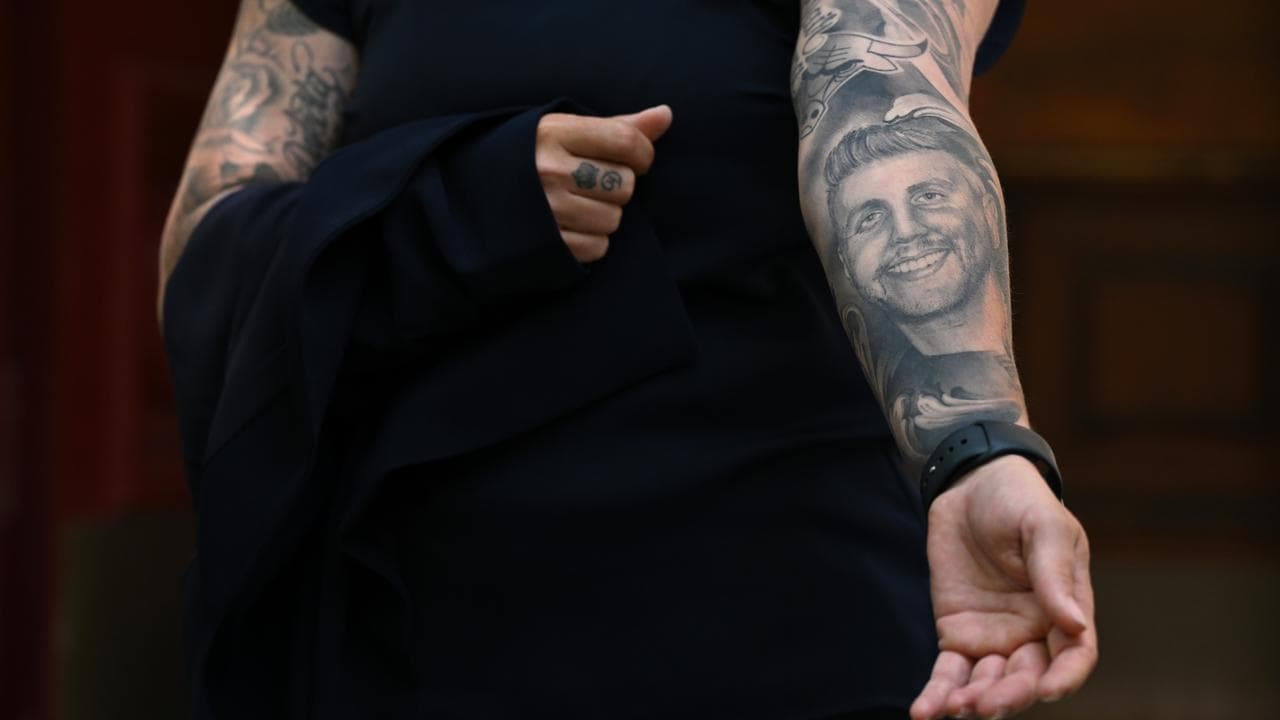 Natalie Gordon has a permanent reminder of her brother on her arm.