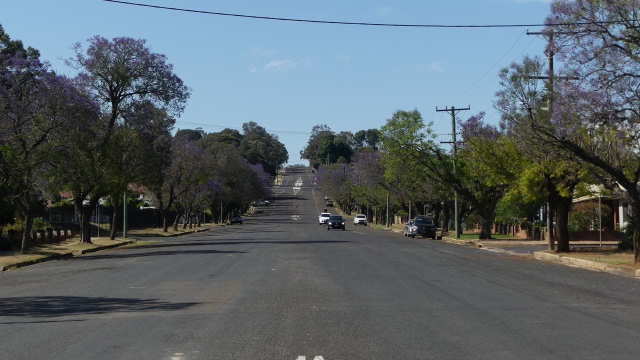 A street in Parkes NSW