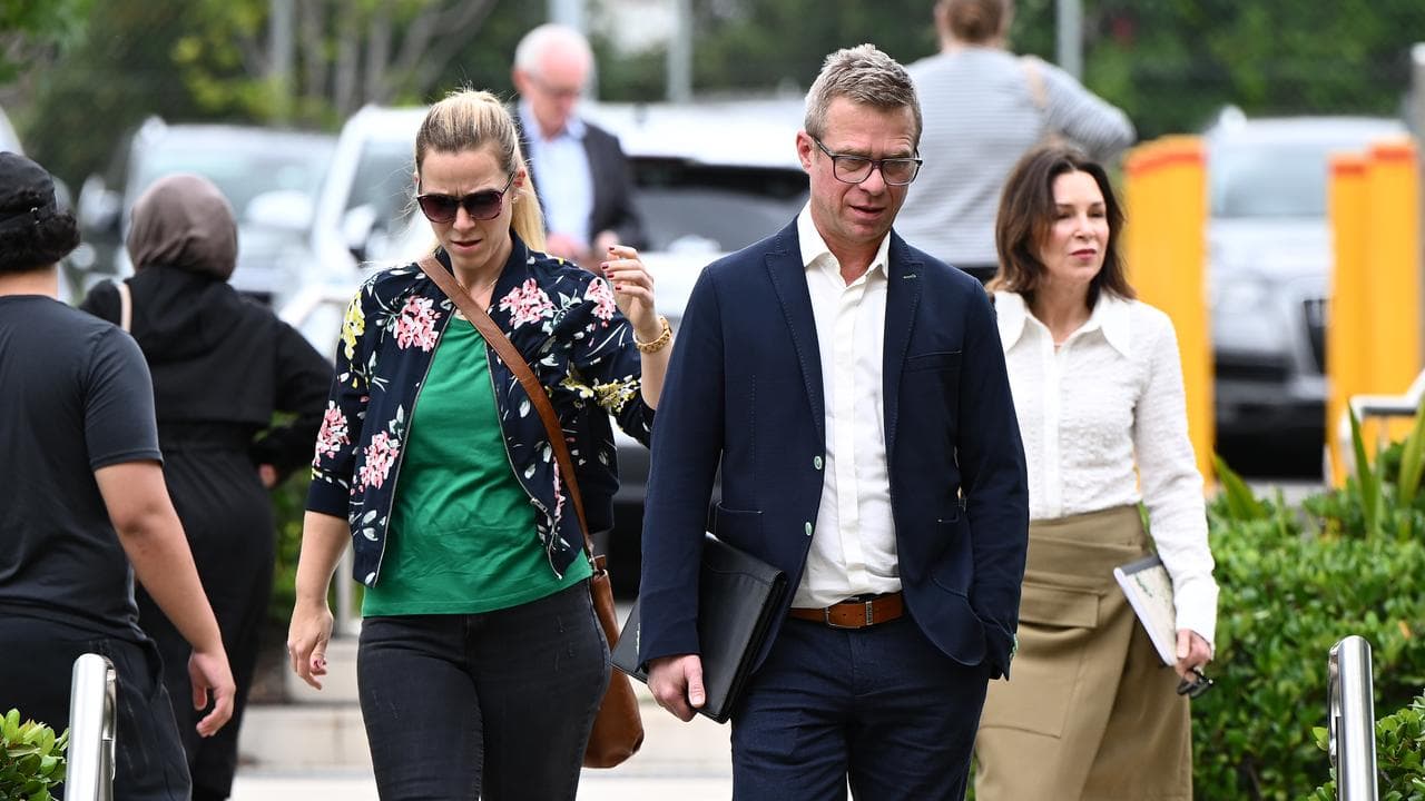 Christina Strobel and Alexander Strobel, siblings of Simone Strobel