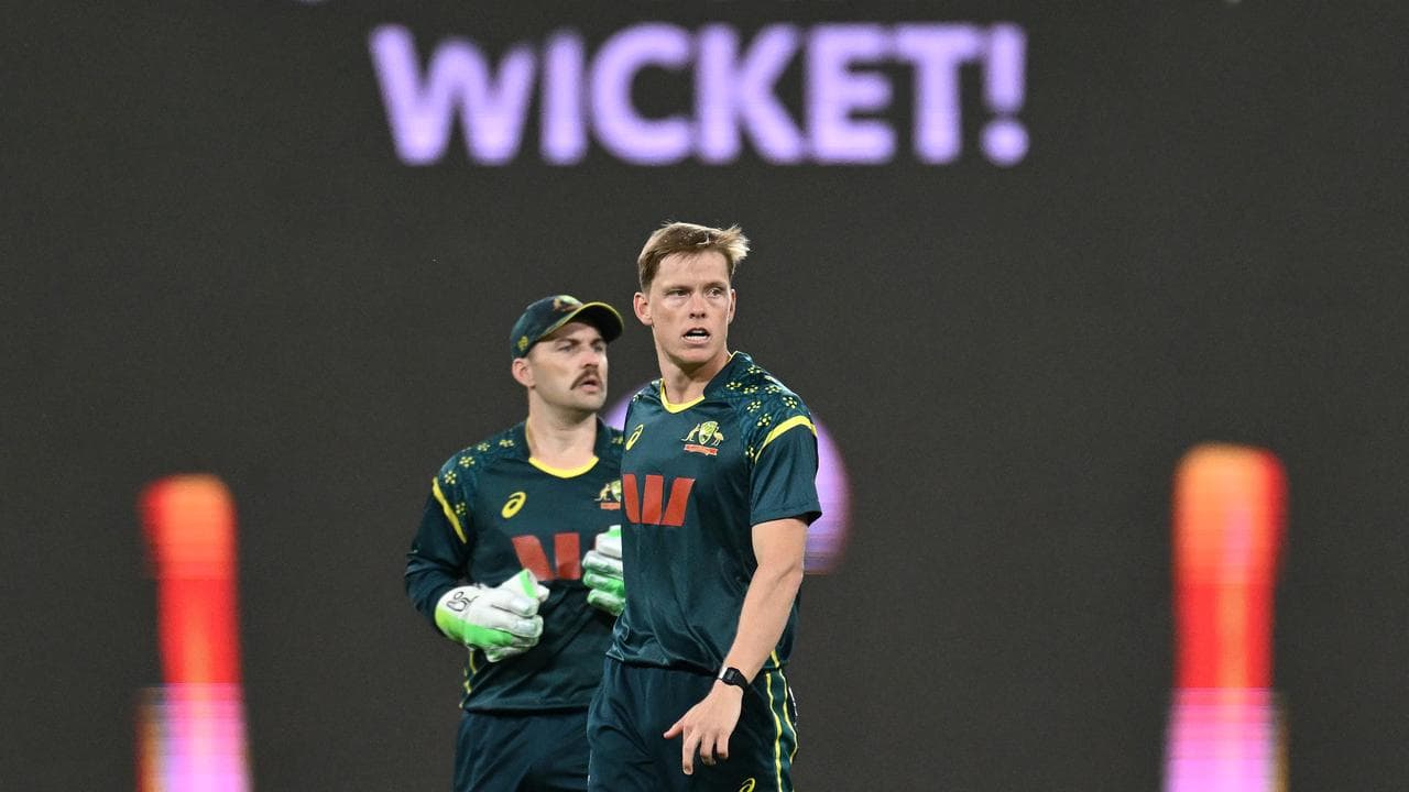 Nathan Ellis picked up another Indian wicket on the Gold Coast.