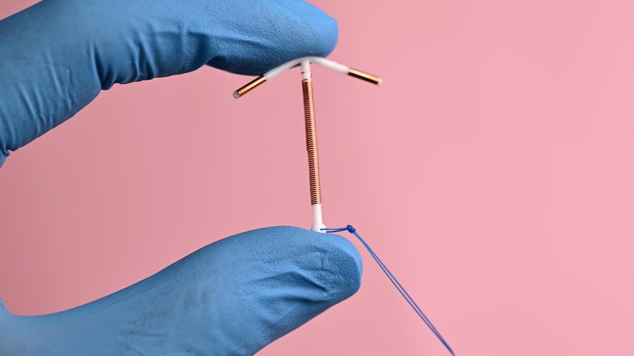 A copper IUD