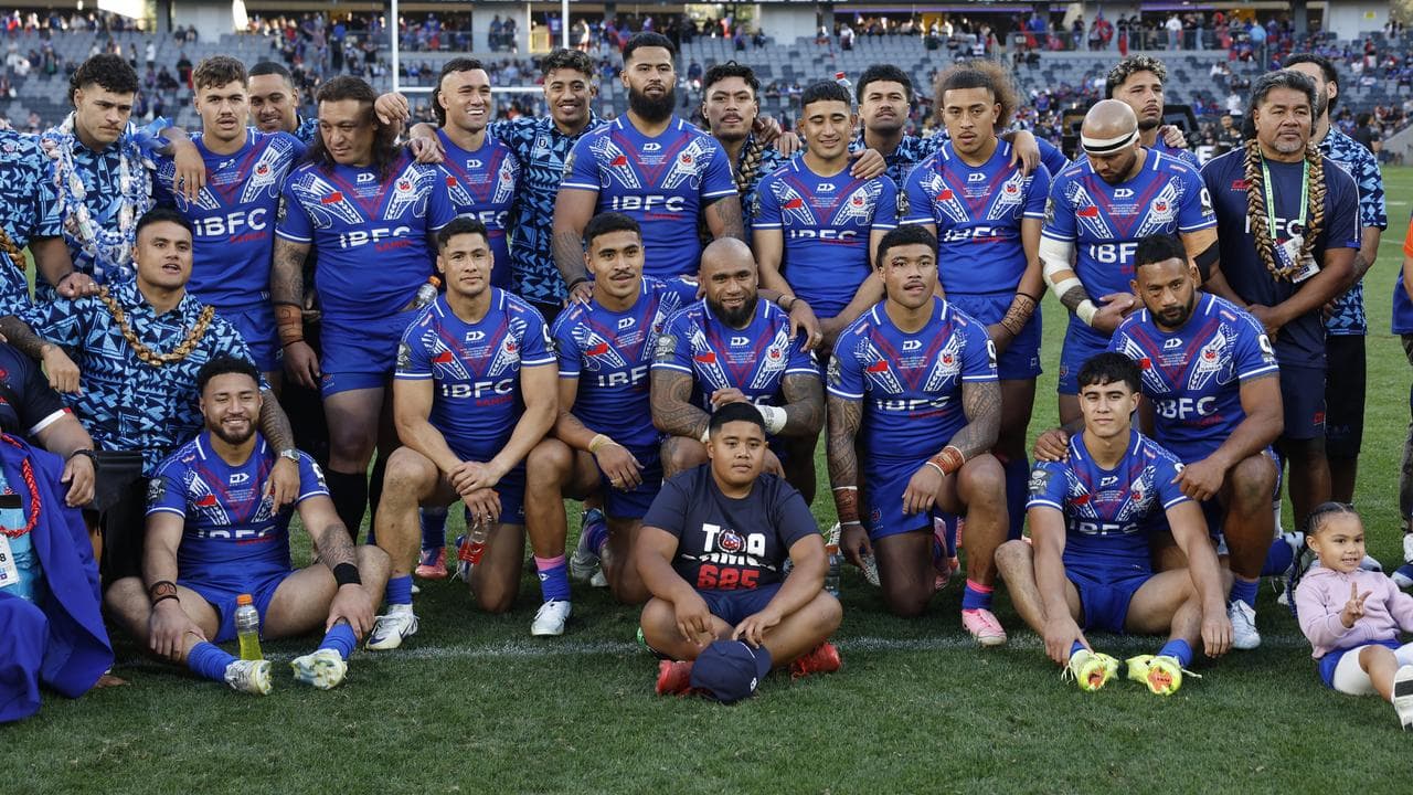 Samoa players.