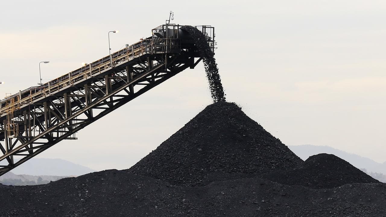 Coal in the Hunter Valley region