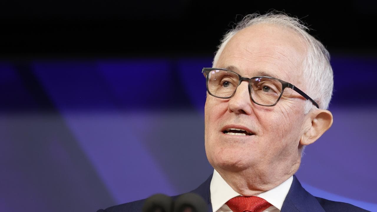 Former Australian prime minister Malcolm Turnbull