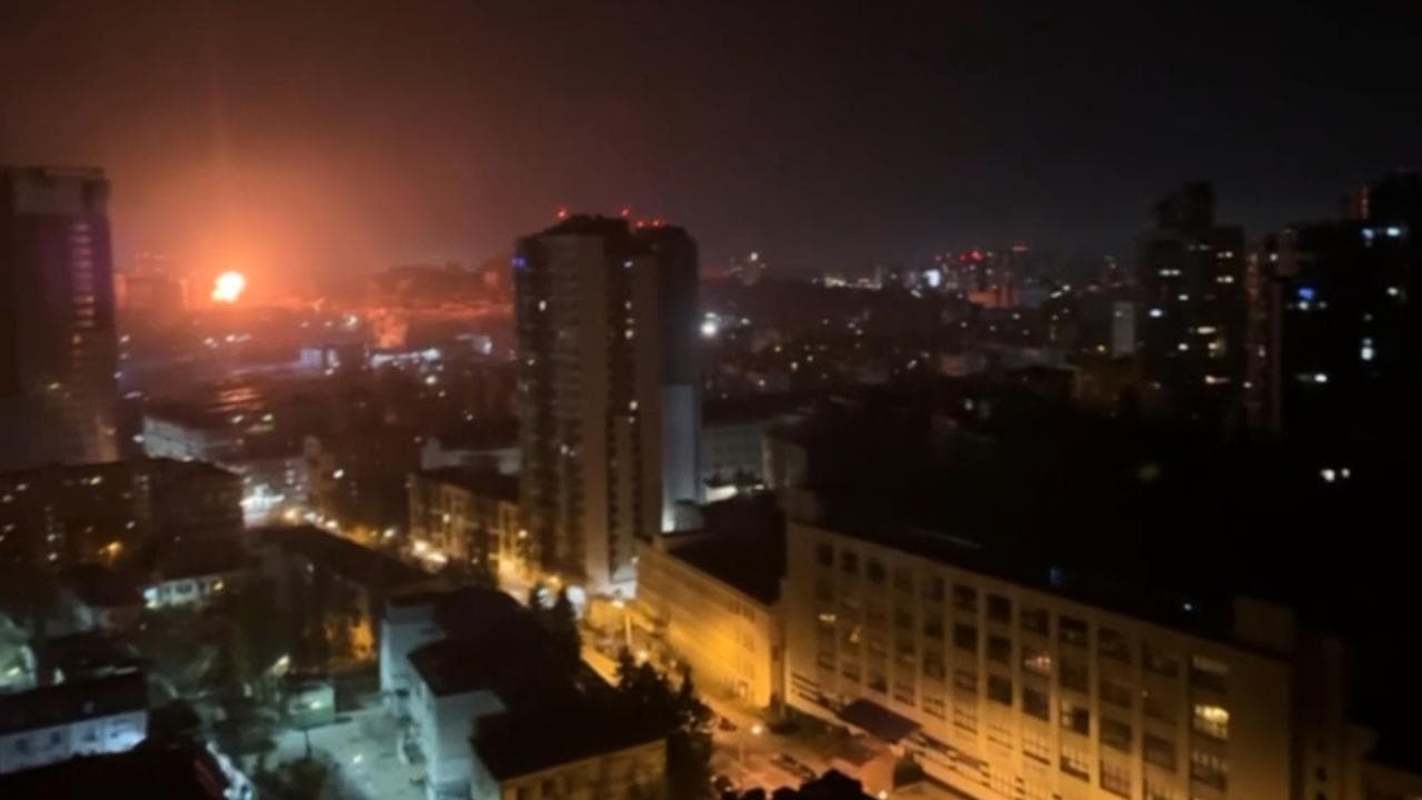Explosion in Kyiv
