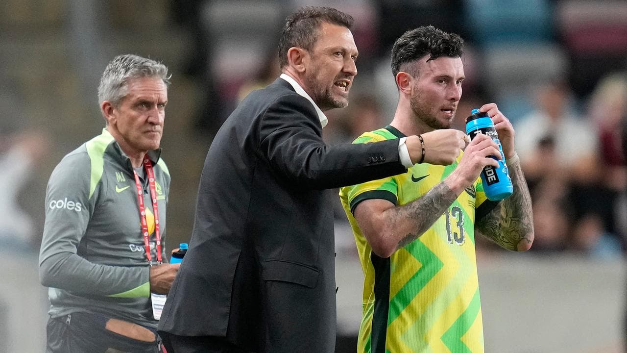 Australia's head coach Tony Popovic