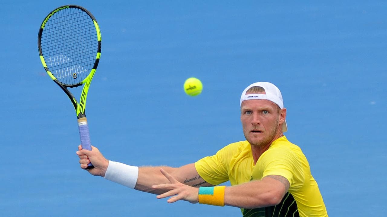 Sam Groth in action for Australia (file image)
