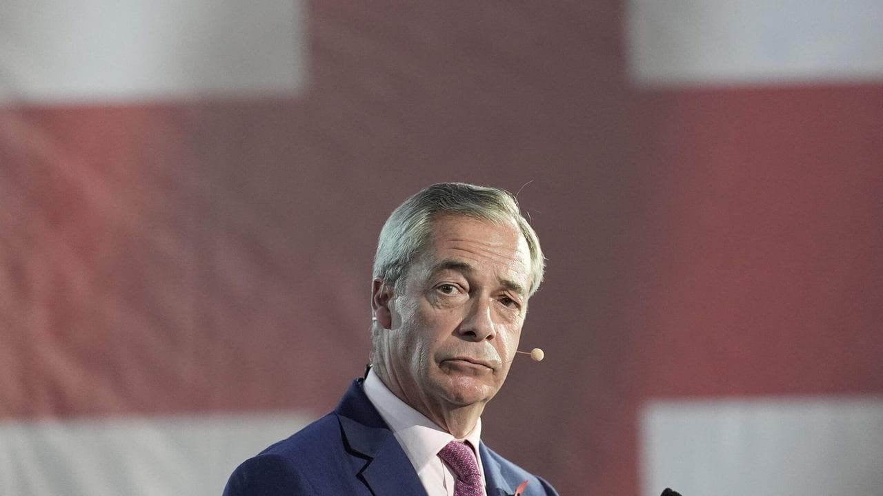 Reform UK leader Nigel Farage