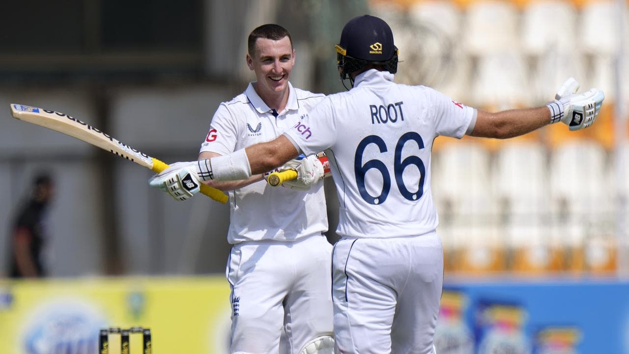 Harry Brook and Joe Root.