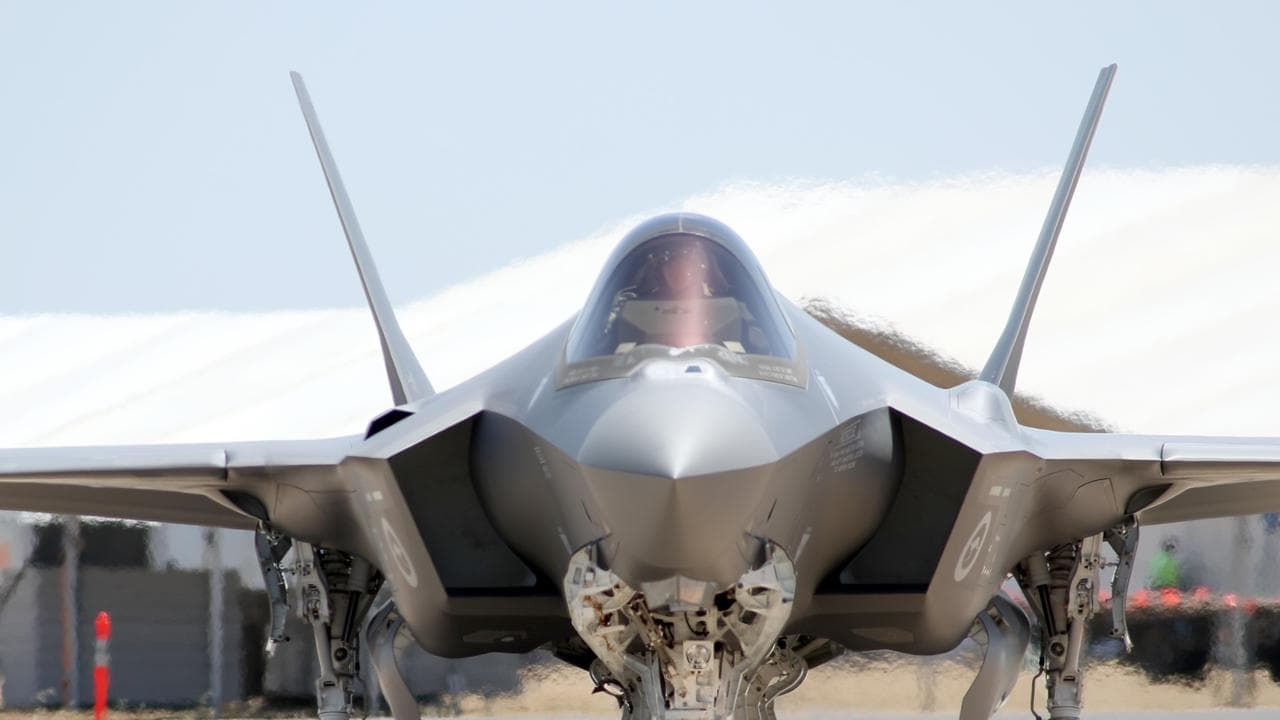 A Royal Australian Air Force (RAAF) F-35A Lightning II