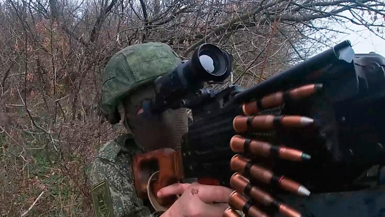 Russian soldier in Ukraine