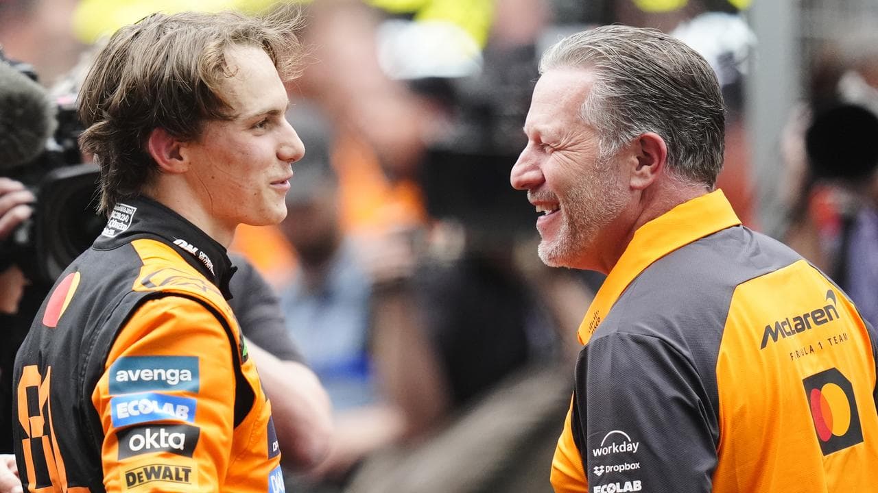 Piastri and Zak Brown