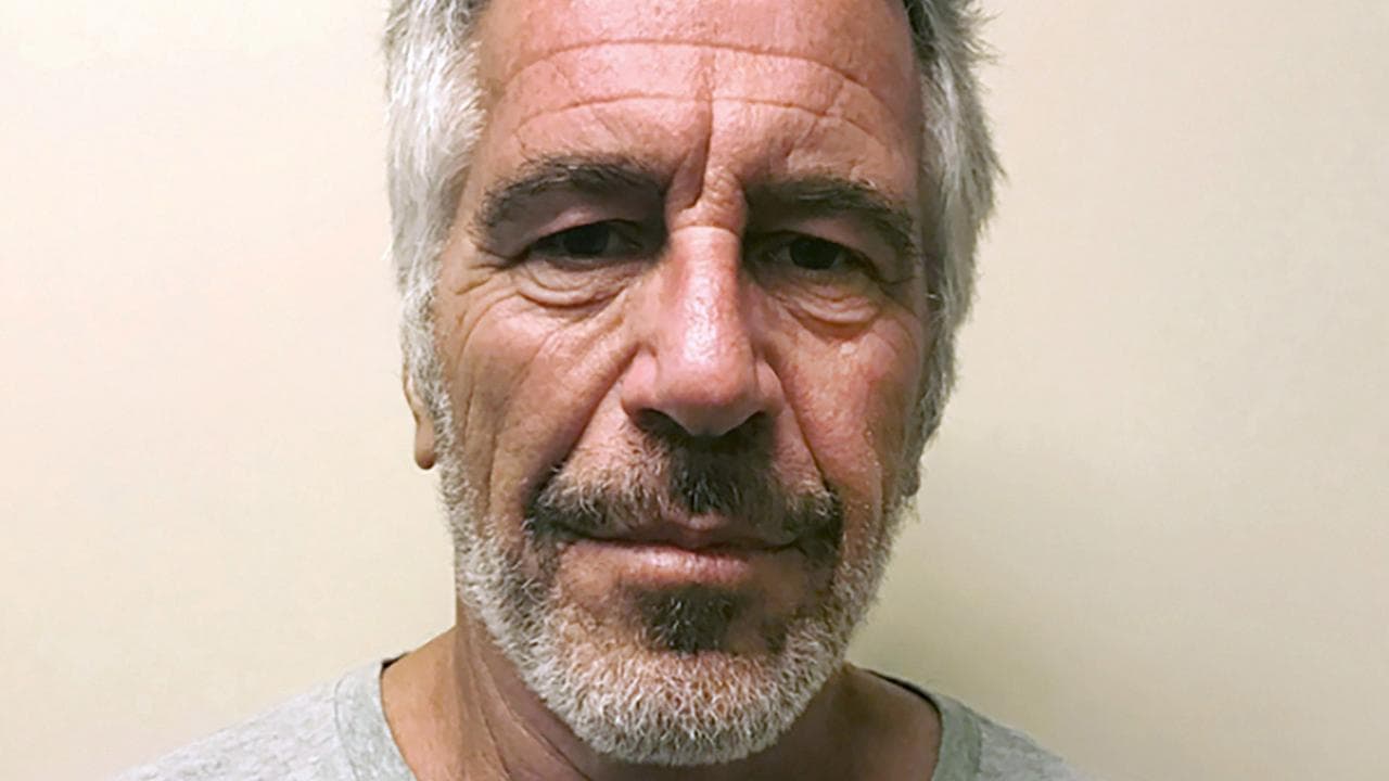 Mugshot of Jeffrey Epstein