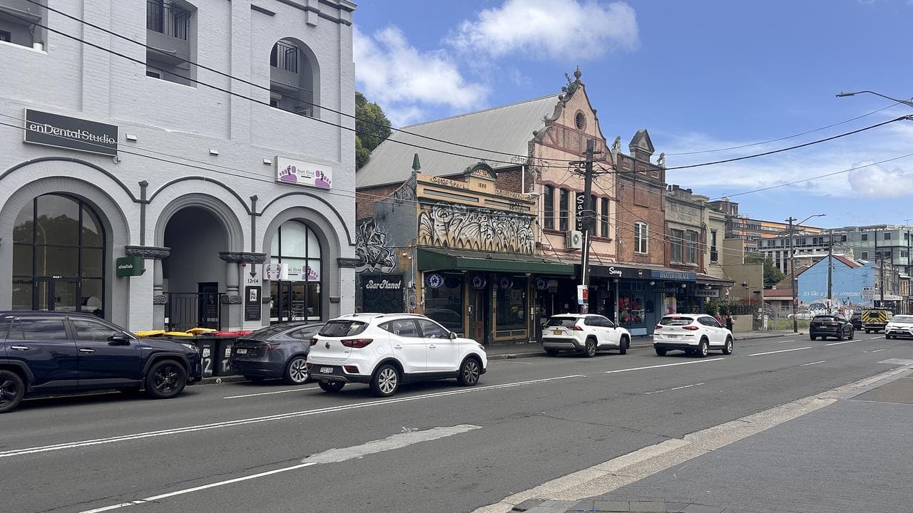 The corner where two off-duty officers were assaulted (file image)