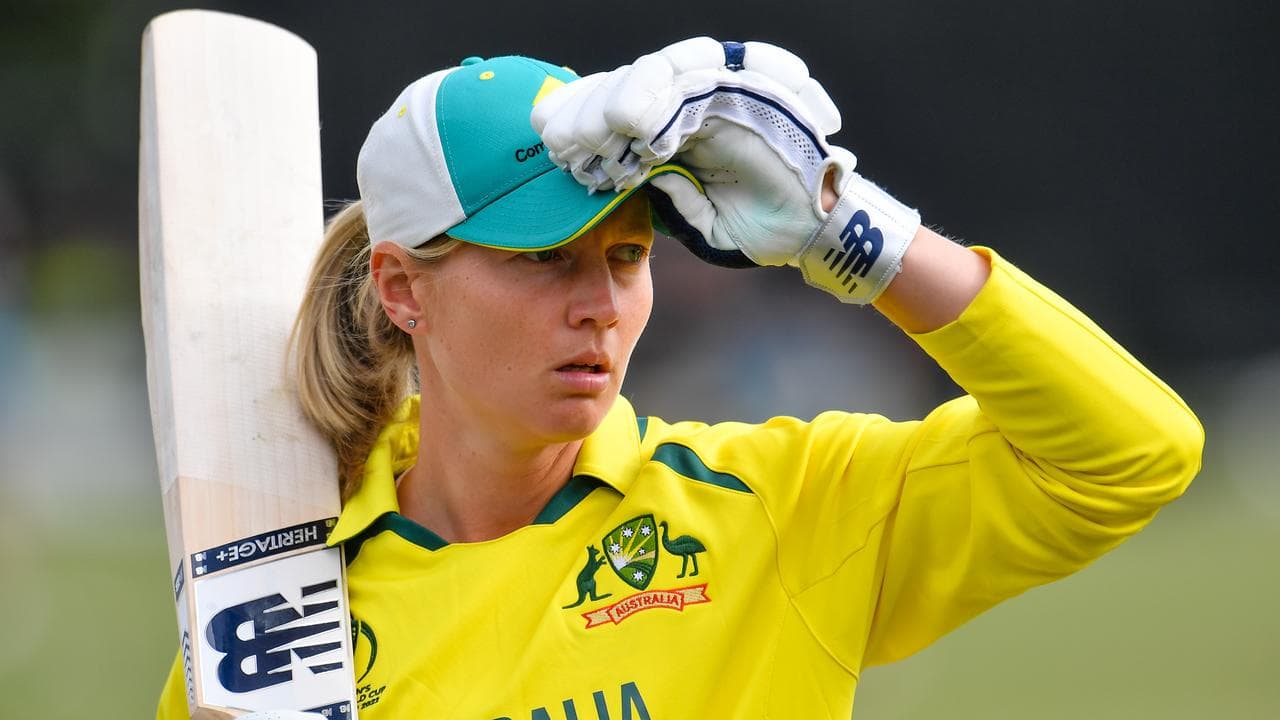 Meg Lanning of Australia during the ICC Women's