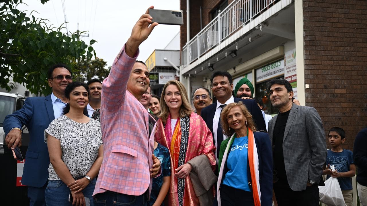 Kellie Sloane and business owners