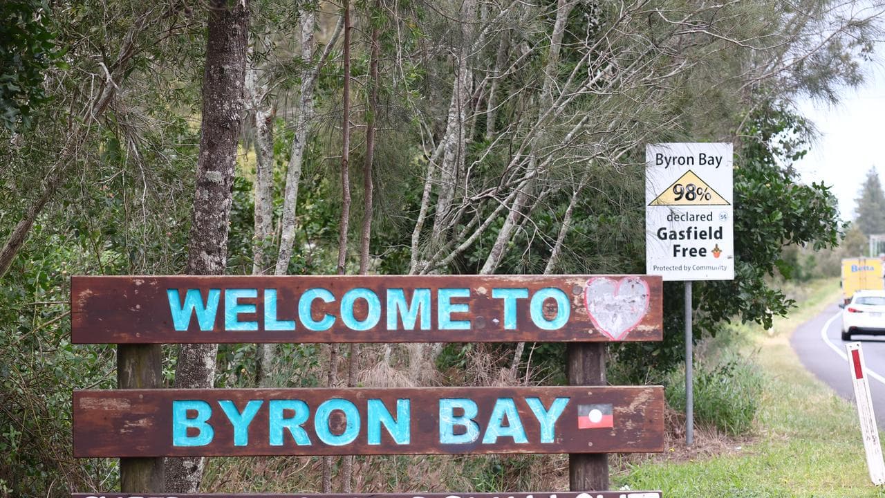 A General view in Byron Bay