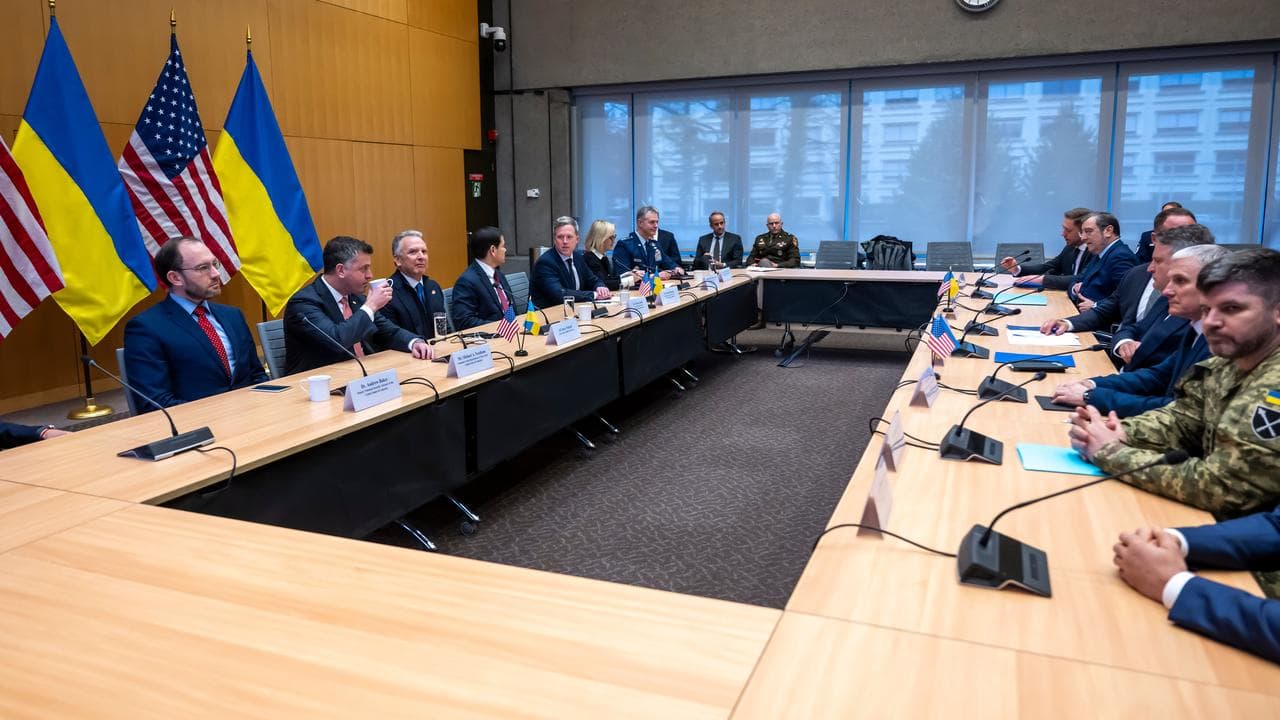 US and Ukrainian negotiations